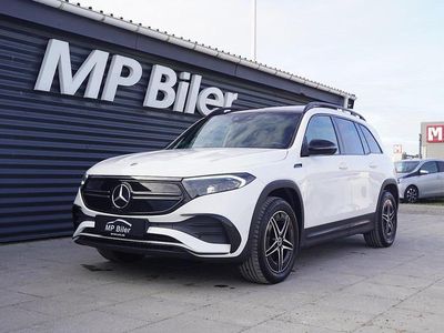 Hvid Brugt 2022 Mercedes EQB300 AMG line SUV | 299.900 kr. (Fair pris)