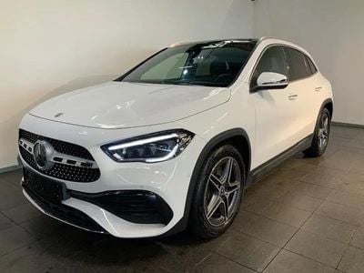 Hvid Brugt 2021 Mercedes GLA250 AMG line SUV | 339.900 kr. (Fair pris)