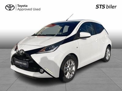 Hvid Brugt 2018 Toyota Aygo Hatchback | 74.995 kr. (Fair pris)