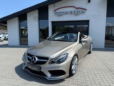 Beigemetal Brugt 2016 Mercedes E500 Cabriolet | 649.800 kr.