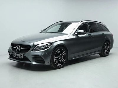 Grå Brugt 2020 Mercedes C200 AMG line Stationcar | 349.900 kr. (Dyr)