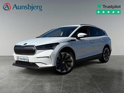 Hvid metal Brugt 2021 Skoda Enyaq iV Lodge SUV | 214.500 kr. (Fair pris)