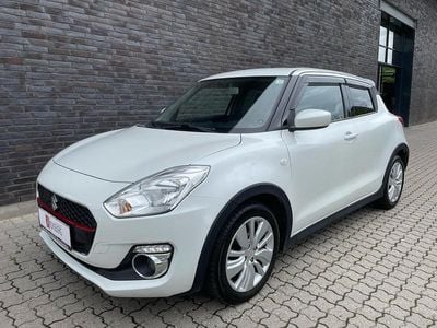 Brilliant white Brugt 2019 Suzuki Swift Action Hatchback | 98.900 kr. (God pris)