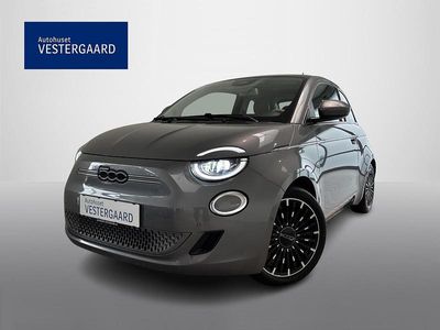 Grå Brugt 2020 Fiat 500e La Prima Hatchback | 139.700 kr. (Lidt for dyr)
