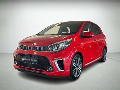 Rød Brugt 2017 Kia Picanto GT-Line Hatchback | 84.900 kr. (Fair pris)