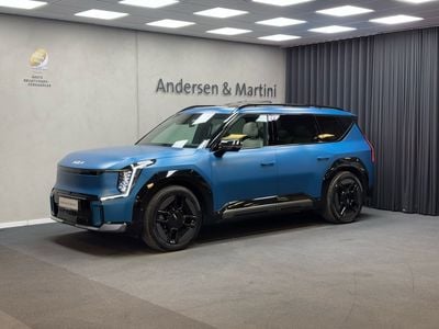 Matte ocean blue Brugt 2024 Kia EV9 3 SUV | 639.800 kr. (Fair pris)