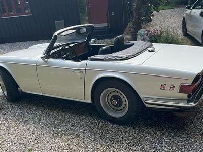 Brugt Triumph TR6 140 HK (102 kW) 1970 Hvid Cabriolet