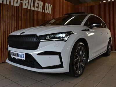 Hvid Brugt 2022 Skoda Enyaq iV SportLine SUV | 284.800 kr. (Fair pris)