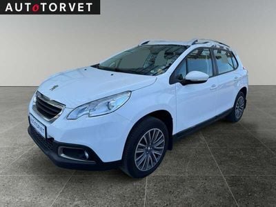 Hvid Brugt 2015 Peugeot 2008 Active SUV | 34.700 kr. (Super pris)
