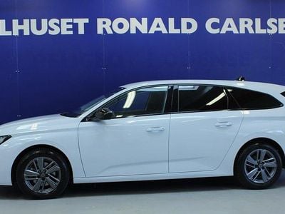 Hvidmetal Brugt 2024 Peugeot 308 Allure Stationcar | 279.900 kr. (Fair pris)