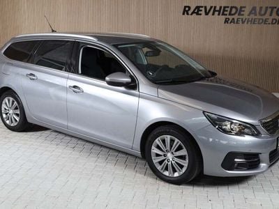 Grå Brugt 2021 Peugeot 308 Allure Stationcar | 189.900 kr. (Lidt for dyr)