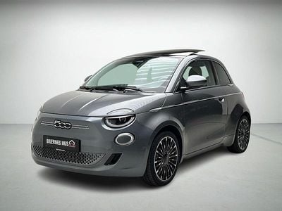 Gråmetal Brugt 2023 Fiat 500e La Prima | 144.900 kr. (God pris)