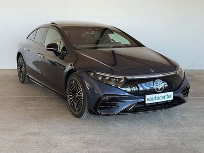 Blåmetal Brugt 2022 Mercedes EQS450+ AMG line Hatchback | 679.500 kr. (Super pris)