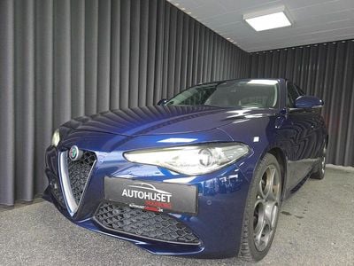 Brugt Alfa Romeo Giulia 200 HK (147 kW) 2019 Mørkblåmetal Sedan