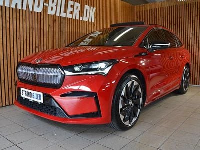 Rødmetal Brugt 2022 Skoda Enyaq iV SportLine SUV | 334.800 kr. (Dyr)