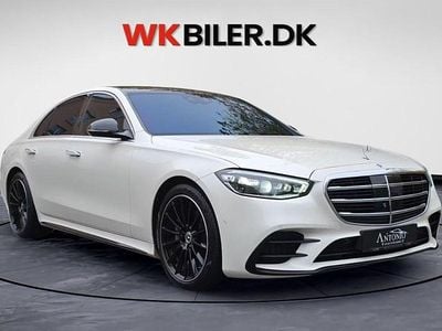 Hvidmetal Brugt 2022 Mercedes S580 AMG line Sedan | 1.349.900 kr.