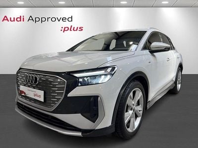 Hvidmetal Brugt 2024 Audi Q4 e-tron S-Line SUV | 384.900 kr.