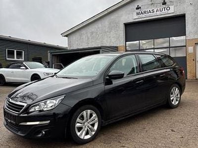 Brugt Peugeot 308 Active 120 HK (88 kW) 2016 Sort Stationcar
