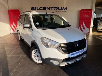 Hvid Brugt 2021 Dacia Lodgy MPV | 139.900 kr.