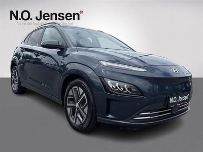 Farve ……………………………………………………………………. teal blue Brugt 2021 Hyundai Kona Advanced SUV | 174.900 kr. (Lidt for dyr)