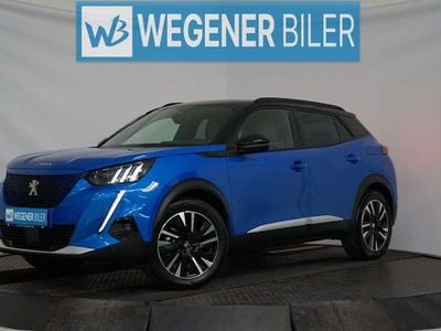 Blåmetal Brugt 2021 Peugeot e-2008 GT SUV | 144.300 kr. (God pris)