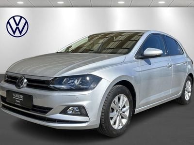 Sølvmetal Brugt 2020 VW Polo Highline Hatchback | 169.990 kr. (Fair pris)