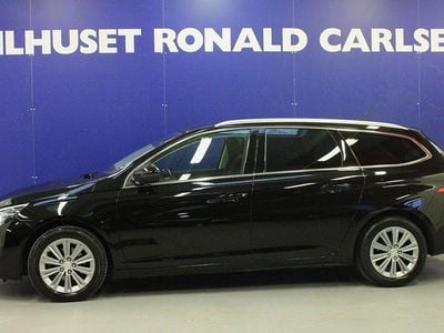 Sortmetal Brugt 2018 Peugeot 308 Allure+ Stationcar | 104.900 kr. (God pris)