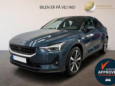 Brugt Polestar 2 Long Range Single Motor 169 kW (231 HK) 2022 Blå Hatchback