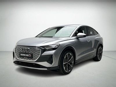 Sølvmetal Brugt 2024 Audi Q4 Sportback e-tron S-Line SUV | 379.900 kr. (Lidt for dyr)