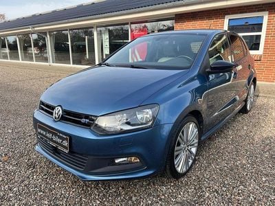 Blå metal Brugt 2017 VW Polo BlueGT Hatchback | 149.900 kr. (Lidt for dyr)