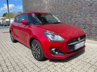 Burning red Brugt 2024 Suzuki Swift Exclusive Hatchback | 184.900 kr. (Dyr)