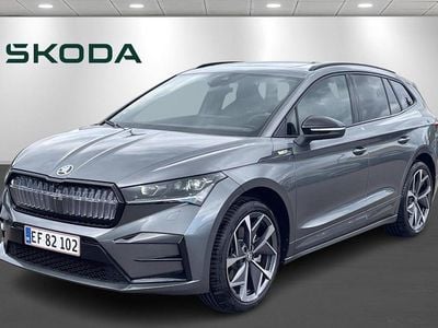 Gråmetal Brugt 2025 Skoda Enyaq iV RS SUV | 449.900 kr. (Lidt for dyr)