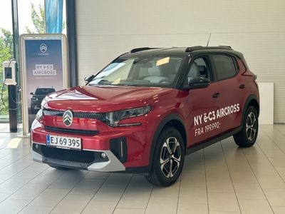 Rød elixir Ny 2025 Citroën e-C3 VTR Sport SUV | 234.490 kr.