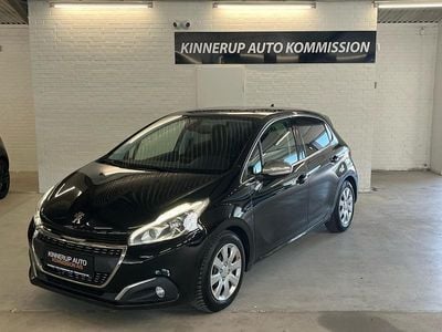 Sort Brugt 2016 Peugeot 208 Hatchback | 39.900 kr. (Fair pris)