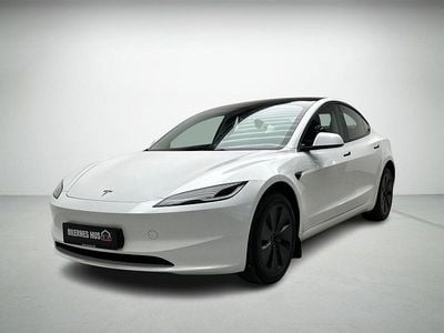 Hvid Brugt 2024 Tesla Model 3 Long Range RWD Sedan | 314.900 kr.
