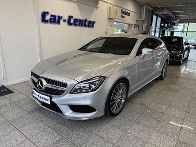 Grå Brugt 2015 Mercedes CLS350 Shooting Brake Stationcar | 339.900 kr.