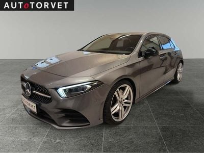 Gråmetal Brugt 2018 Mercedes A250 AMG line Hatchback | 219.700 kr.