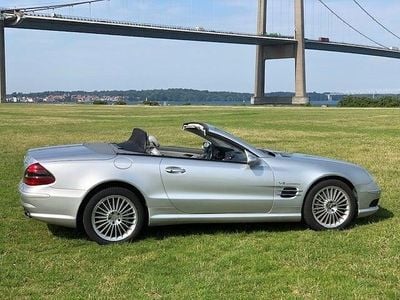 Sølvmetal Brugt 2004 Mercedes SL55 AMG AMG Cabriolet | 498.800 kr.