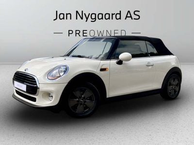 Hvid Brugt 2017 Mini Cooper Cabriolet Cabriolet | 249.000 kr. (Fair pris)