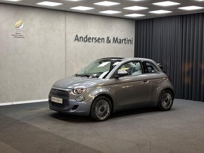 Mineralgrey Brugt 2022 Fiat 500e Cabriolet | 143.900 kr. (Fair pris)