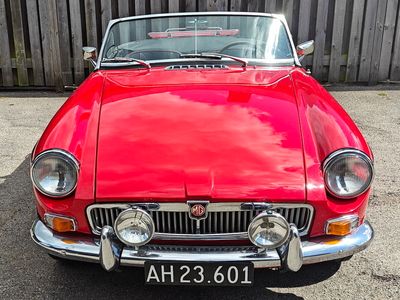 Rød Brugt 1963 MG B Cabriolet | 139.900 kr.