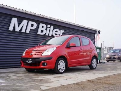 Rød Brugt 2009 Nissan Pixo Visia Hatchback | 34.900 kr.
