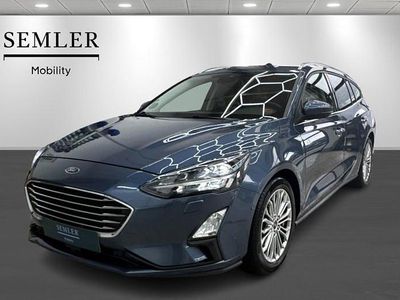 Mørkblåmetal Brugt 2019 Ford Focus Titanium Hatchback | 174.900 kr. (Fair pris)
