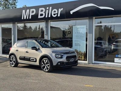 Beigemetal Brugt 2021 Citroën C3 PureTech Hatchback | 114.900 kr. (Lidt for dyr)