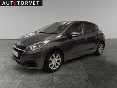 Gråmetal Brugt 2018 Peugeot 208 Active Hatchback | 57.700 kr. (Fair pris)