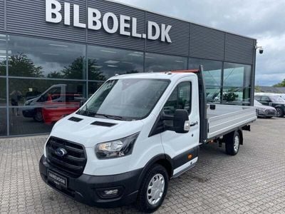 Hvid Ny 2025 Ford Transit Trend Afhentning | 344.800 kr.