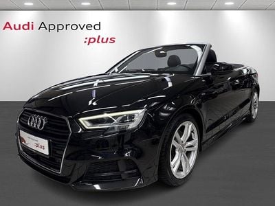 Brugt Audi A3 Cabriolet Sport 190 HK (139 kW) 2020 Sortmetal Cabriolet
