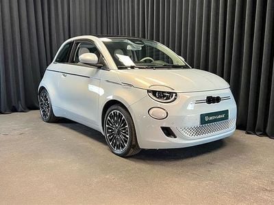 Azzurro tristrato sunrise Brugt 2023 Fiat 500e La Prima Hatchback | 169.900 kr. (Fair pris)