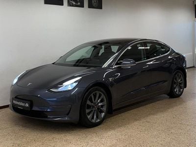 Grå Brugt 2019 Tesla Model 3 Long Range AWD Sedan | 164.800 kr. (Fair pris)