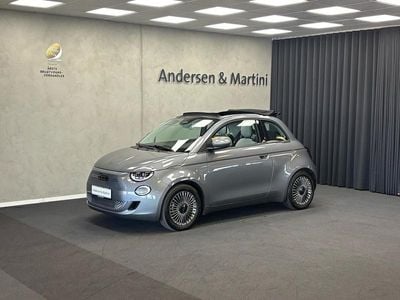 Graametal Brugt 2022 Fiat 500e Icon Cabriolet | 164.800 kr. (Dyr)
